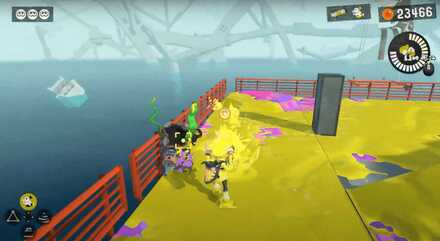 focus on splatting one enemy at a time