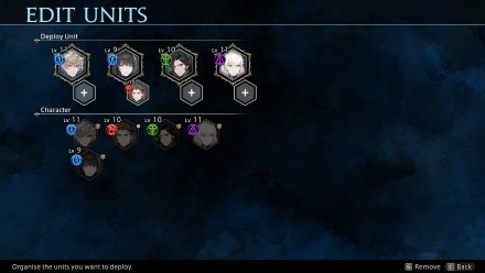 Edit Units for Practice Battle