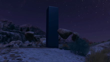 Mysterious Monolith Location