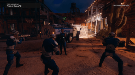 Saints Row - Led the Assault on Silver Gulch