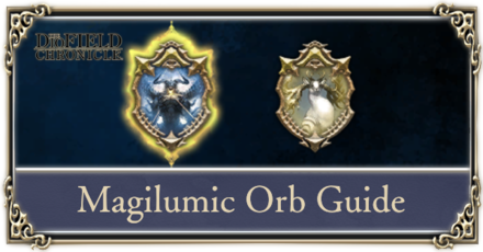 The DioField Chronicle - Magilumic Orb Guide