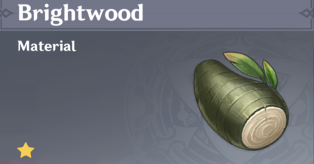 Genshin Impact - How to Get Brightwood and Effects