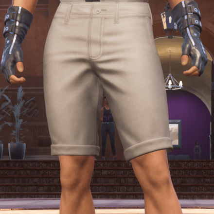 Shorts, Fitted, Long