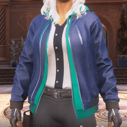 Windbreaker with Hoodie