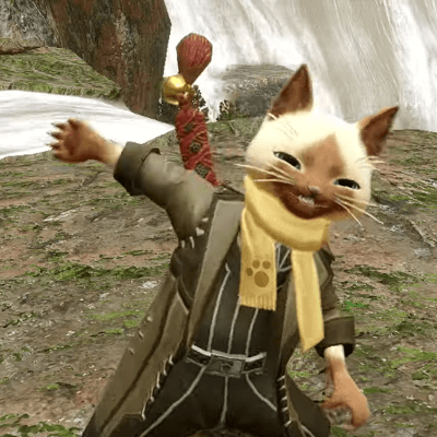 Felyne Fall Buddy Layered Armor