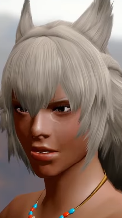 MH Rise Sunbreak - Fluffy Long Hairstyle