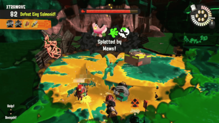 Splatoon 3 - Splatted by Maws