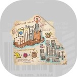 Splatoon 3 Map of Alterna 4