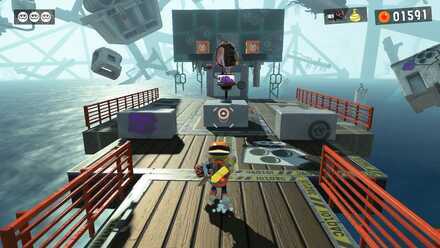 proceed cauttiously after all enemies have been splatted