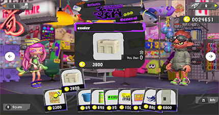 Splatoon 3 - Hotlantis Decorations