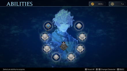 Abilities Screen