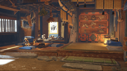 MH Rise - Kamura Room Interior