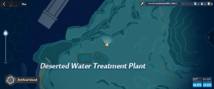 Spacerift - Abandoned Water Treatment Plant Map