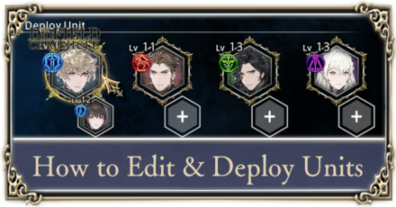 The DioField Chronicle - How to Edit and Deploy Units