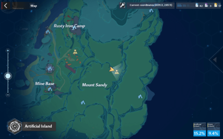 Cooker 3 Coordinates