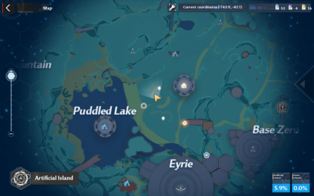 Cooker 6 Coordinates