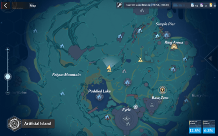 Cooker 1 Coordinates