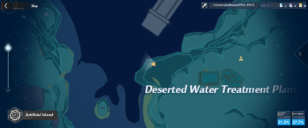 Abandoned Water Treatment Plant Map