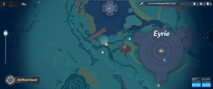 Lakesource Falls Map