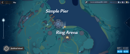 Simple Pier Map