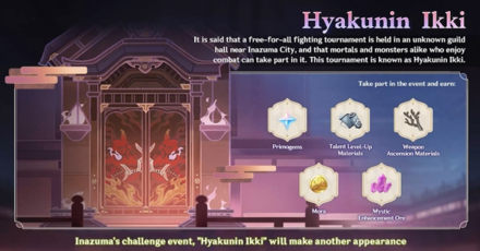 Genshin Impact - 3.1 Livestream New Event (Hyakunin Ikki)