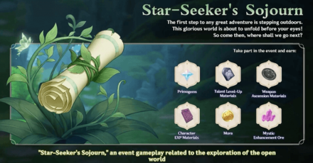 Genshin Impact - 3.1 Livestream New Event (Star-Seeker