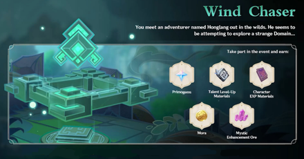 Genshin Impact 3.1 Even Wind Chaser