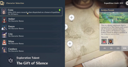 Genshin Impact - Use Cyno for Sumeru Expeditions