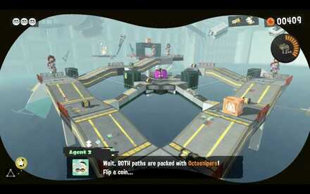 Get a good view of the last area before proceeding