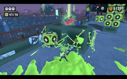 leave on block to get the power eggs