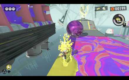 stay to the left near the end