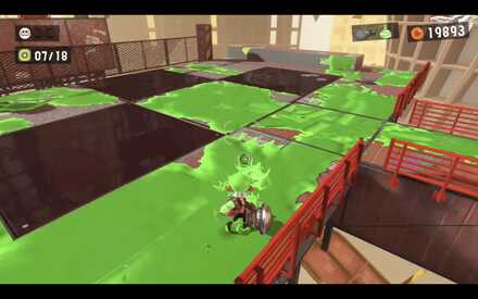 Ink the Area well to move quickly