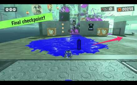 Head right to the first ink rail