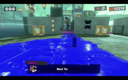 use swim mode to move around unnoticed