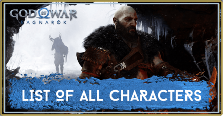 God of War Ragnarok - List of All Characters