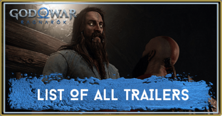 God of War Ragnarok - List of All Official Trailers