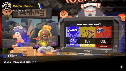 Spaltoon 3 Splatfest Results