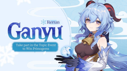 Genshin Impact Ganyu Rerun Topic Event Info Image
