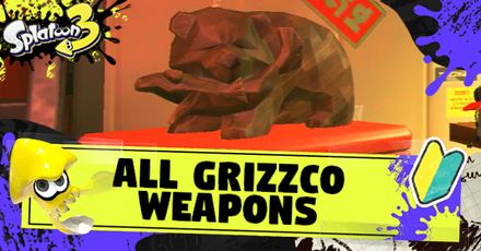 Splatoon 3 - All Grizzco Weapons in Salmon Run Next Wave