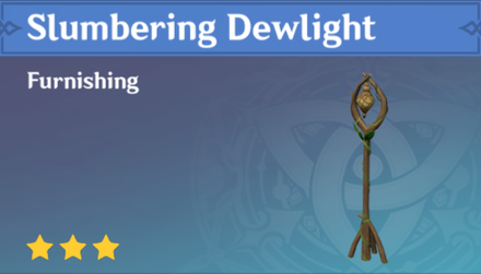 Genshin Impact - How to Get Slumbering Dewlight Furnishing