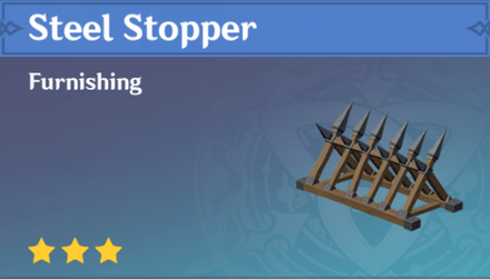 Genshin Impact - How to Get Steel Stopper Furnishing