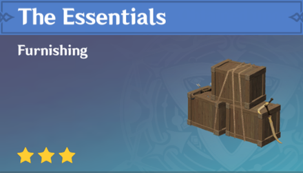 Genshin Impact - How to Get The Essentials Furnishing