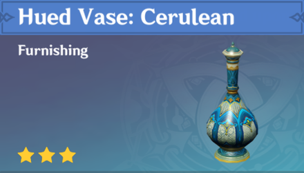 Genshin Impact - How to Get Hued Vase: Cerulean Furnishing
