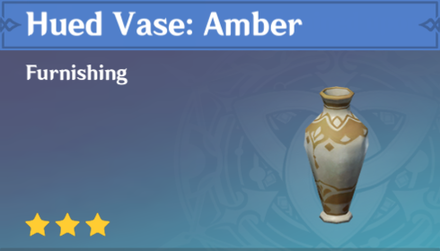 Genshin Impact - How to Get Hued Vase: Amber Furnishing