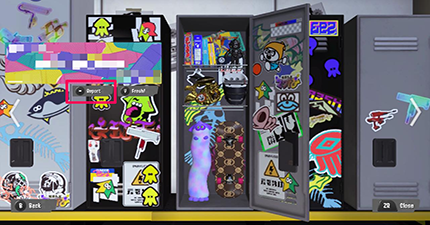 Splatoon 3 - Report a Locker