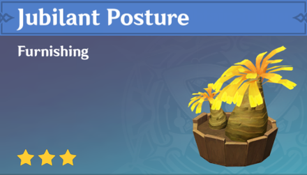 Genshin Impact - How to Get Jubilant Posture Furnishing