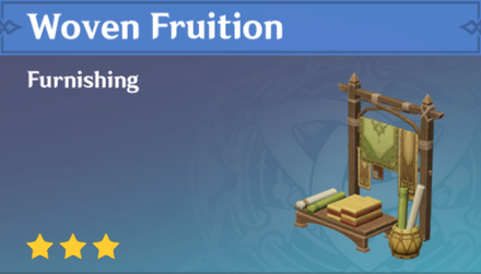 Genshin Impact - How to Get Woven Fruition Furnishing