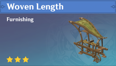 Genshin Impact - How to Get Woven Length Furnishing