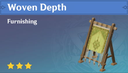 Genshin Impact - How to Get Woven Depth Furnishing