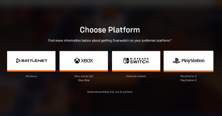Overwatch 2 - Platforms